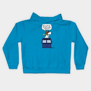 The time war hero Kids Hoodie